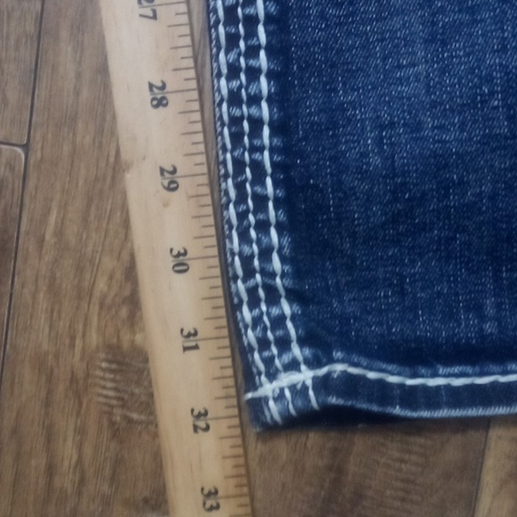 Rock Revival Women's Jeans 26 Bootcut Maria Embellished Shimmer NWOT - Picture 13 of 13